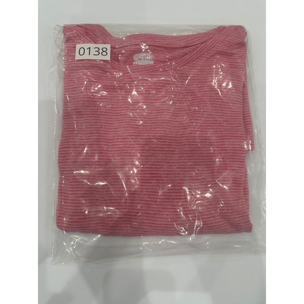 Athletic Works Womens Pink Space Dye Long Sleeve Performance Tee XL 16-18 NEW - Picture 7 of 7